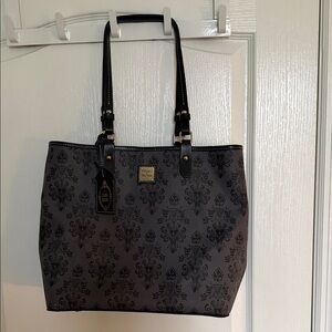Dooney and Bourke Haunted Mansion Tote - Retired pattern